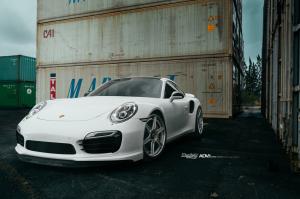 Porsche 911 Turbo S on ADV.1 Wheels (ADV6TSSL) 2015 года